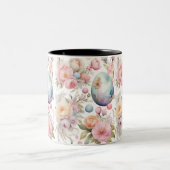 Happy easter tweekleurige koffiemok (Center)