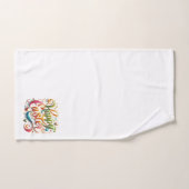 Happy Easter Typografie Bad Handdoek (Handdoek)