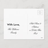 Happy Easter Typography Dove Pastel Oranje Feestdagenkaart (Achterkant)