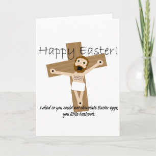 Happy Easter uit Angry Jesus Feestdagen Kaart