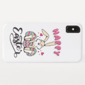 Happy Easter uit de mooie paashaas Case-Mate iPhone Case (Achterkant (horizontaal))