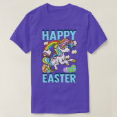 Happy Easter Unicorn Egg Hunt T-shirt (Design voorkant)