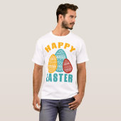 Happy Easter Unisex Heavy Cotton T-shirt, Lentefee T-shirt (Voorkant volledig)