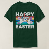Happy Easter Video Game Bunny Gaming Controller T-shirt (Design voorkant)