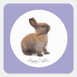 Happy Easter Vierkante Sticker