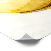 Happy Easter Vintage Bunny Painting an Egg Poster (Hoek)