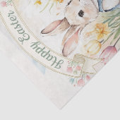 Happy Easter Vintage Bunny  Tissuepapier (Detail)