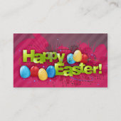 Happy Easter Visitekaartjes (Achterkant)