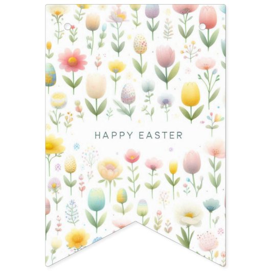 Happy Easter Vlaggetjes (Eerste vlag)