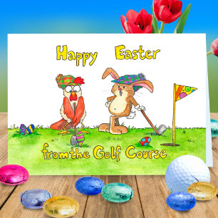Happy Easter voor Golfers van Nicole Janes Kaart