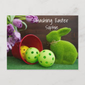 Happy Easter voor Pickleballer, mooi Briefkaart (Voorkant)