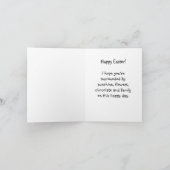 🐰 Happy Easter voor Pickleballer, schattig Kaart (Binnen)