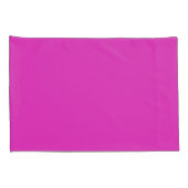 Happy Easter w/Bunnies Floral Green Kussensloop (Achterkant-Rechts)