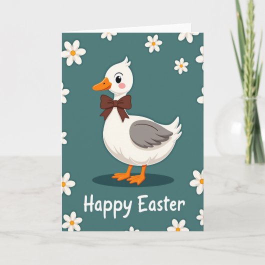 Happy Easter Waterfowl Friend Card Kaart (Voorkant)