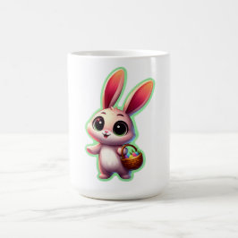 Happy Easter Waterverf Bunny Koffiemok