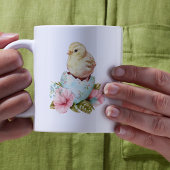 Happy Easter Waterverf Chick en Egg Easter Mok