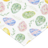 Happy Easter Waterverf Eggs Tafelkleed (Gekanteld)