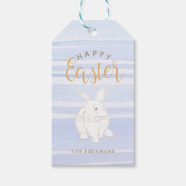 Happy Easter Waterverf Gift Labels Cadeaulabel