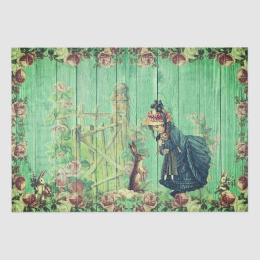 Happy Easter -weefselpapier Tissuepapier (Voorkant)