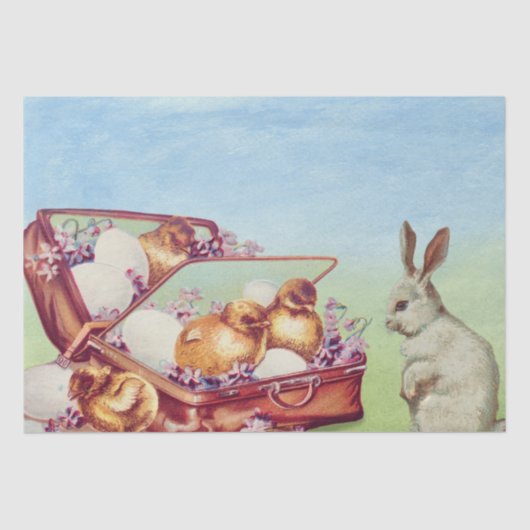 Happy Easter -weefselpapier Tissuepapier (Voorkant)