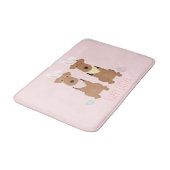 Happy Easter Welsh Terriers Dogs Bunny Ears Badmat (Gekanteld)