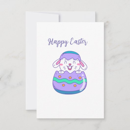 Happy Easter Wenskaart (Voorkant)