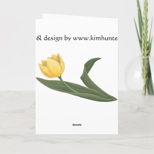 Happy Easter Wenskaart Aangepast of Blank Kaart (Achterkant)