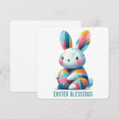 Happy Easter Wenskaart Bedankkaart (Voorkant / Achterkant)