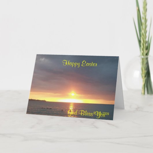 Happy Easter Wenskaart Feestdagen Kaart (Voorkant)