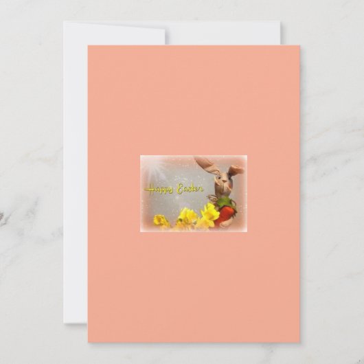 Happy Easter Wenskaart Feestdagenkaart (Voorkant)
