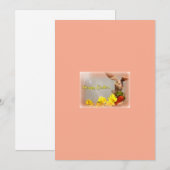 Happy Easter Wenskaart Feestdagenkaart (Voorkant / Achterkant)