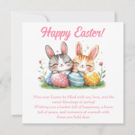 Happy Easter Wenskaart Feestdagenkaart