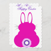 Happy Easter Wenskaart Feestdagenkaart (Voorkant / Achterkant)