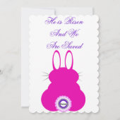 Happy Easter Wenskaart Feestdagenkaart (Achterkant)