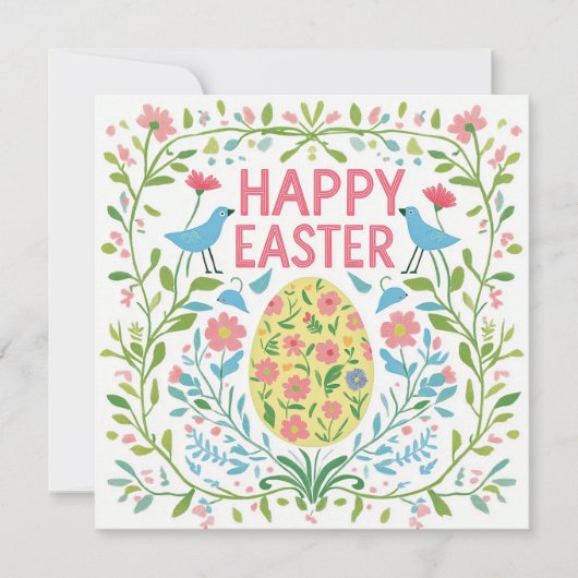 Happy Easter wenskaart Kaart (Voorkant)