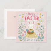 Happy Easter wenskaart Kaart (Voorkant / Achterkant)