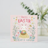Happy Easter wenskaart Kaart (Staand voorkant)