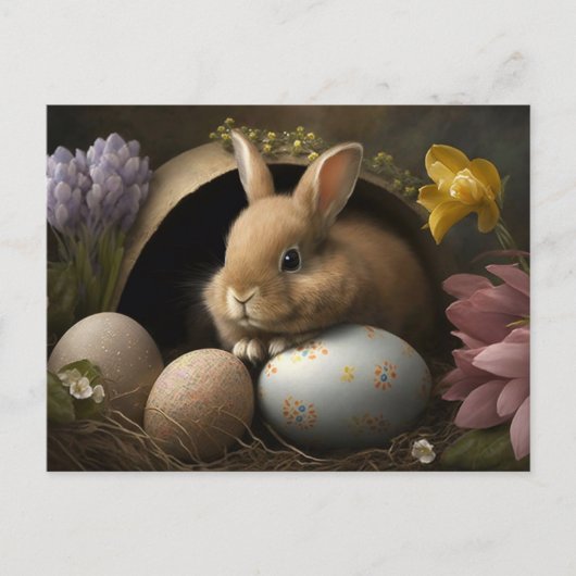 Happy Easter wenst Briefkaart (Voorkant)