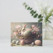 Happy Easter wenst pastelkleuren Briefkaart (Staand voorkant)