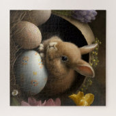 Happy Easter wenst Puzzle Legpuzzel (Horizontaal)