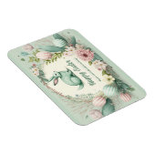 Happy Easter wenst waterverf illustratie Magneet (Rechterzijde)