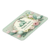 Happy Easter wenst waterverf illustratie Magneet (Linkerzijde)