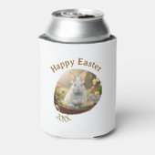 Happy Easter white bunny year photo family name Blikjeskoeler (Blikje Achterkant)