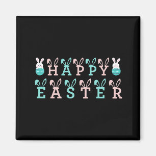 Happy Easter Wishes - Funny Bunny Easter Magneet