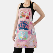 Happy Easter Wishes - Pattern Funny Bunny Easter Schort (Insitu)