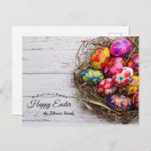 Happy Easter Wishes Wenskaart Briefkaart (Voorkant / Achterkant)