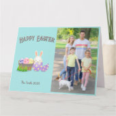 Happy Easter Wishes Wenskaart Kaart (Voorkant)