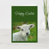 Happy Easter wishes with Lamb of God Kaart (Voorkant)