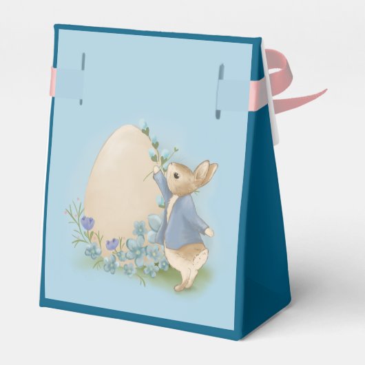 Happy Easter with Peter Rabbit Favor Box Bedankdoosjes (Achterkant)