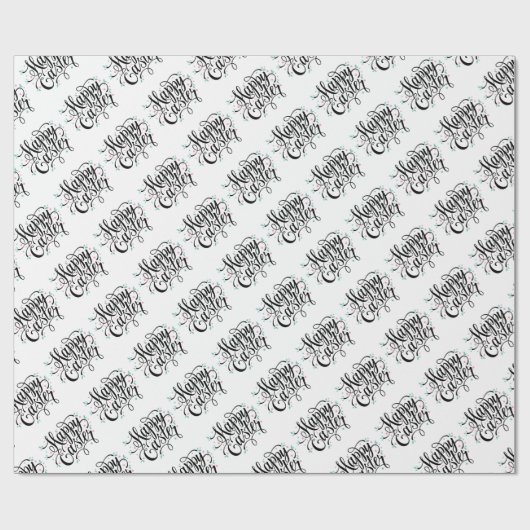 Happy Easter Wrapping Paper Cadeaupapier (Vlak)